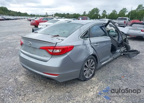 2015 Hyundai Sonata Sport из США, поврежденный, VIN 5NPE34AF9FH177178